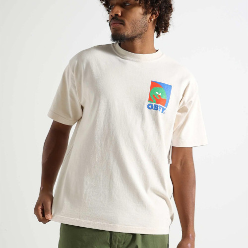 Obey Ανδρική κοντομάνικη μπλούζα Circular Icon Heavyweight Classic Box T-Shirt